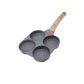 🍳50% OFF NOW! 3‑in‑1 Non‑Stick Breakfast Skillet‑Multi‑Compartment Divided Frying Pan, Even Heat Distribution Cookware Compatible with All Stovetops for Eggs, Pancakes & Morning Meals