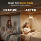 💡 Portable USB Ceiling Fan with LED Light | USB-Powered, Hang Anywhere, Ideal for Camping & Home