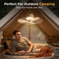 💡 Portable USB Ceiling Fan with LED Light | USB-Powered, Hang Anywhere, Ideal for Camping & Home