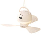 💡 Portable USB Ceiling Fan with LED Light | USB-Powered, Hang Anywhere, Ideal for Camping & Home