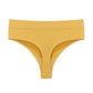 Women's Seamless Ribbed Thong Underwear