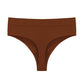 Women's Seamless Ribbed Thong Underwear