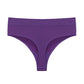 Women's Seamless Ribbed Thong Underwear
