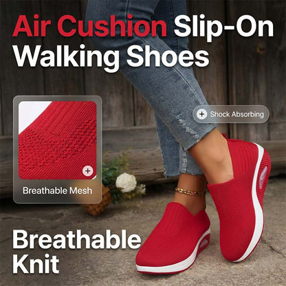 🎁2026 New Arrivals 50% OFF💥Air Cushion Slip-On Walking Shoes – Breathable, Shock-Absorbing, All-Day Comfort 🌿