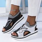 🦶✨Breathable Peep-Toe Platform Sandals – Soft EVA Sole, Adjustable Straps, 2-Inch Height Boost – Go from Beach to Brunch in Style 🥑🍹