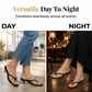 Elegant Suede Kitten Heel Sandals