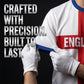 ⚽️60% OFF England Football Tee – Red Cross & Flag Graphic, Athletic Fit, Breathable for World Cup 2026 🏆⚽