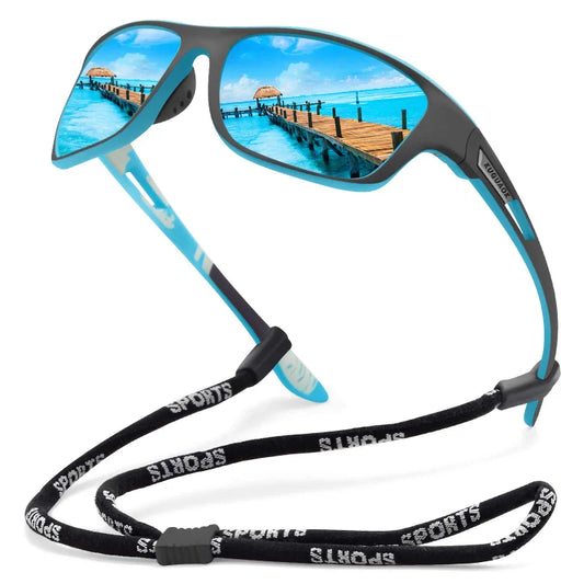 2026 Men's Outdoor Sports Sunglasses with Anti-glare Polarized Lens