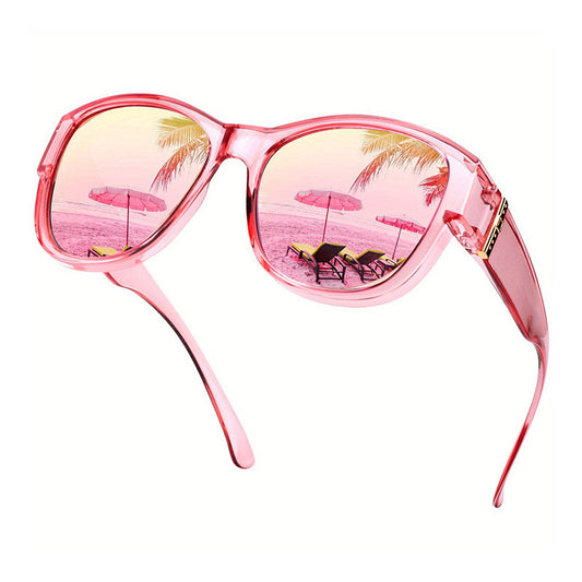 ☀️Big Sunglasses to Wear Over Glasses for Women