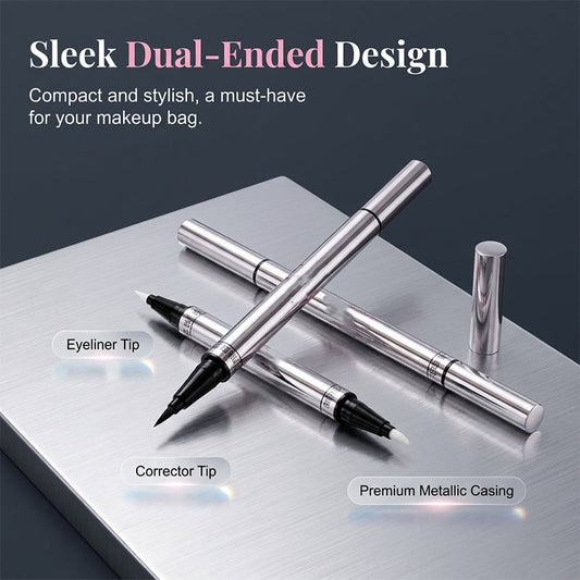 🏆LAST DAY SALE: ONLY ￡7.99!!🎁✨Double-Ended Eyeliner Corrector Pen