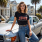 Women's Funny Jesus Print T-Shirt