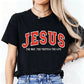 Women's Funny Jesus Print T-Shirt