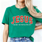 Women's Funny Jesus Print T-Shirt