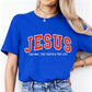 Women's Funny Jesus Print T-Shirt
