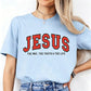 Women's Funny Jesus Print T-Shirt
