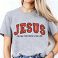 Women's Funny Jesus Print T-Shirt