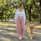 ⏰🔥2026 HOT SALE 50% OFF! 👖Woman's Ice Silk High Waist Slimming Pants