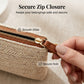 👜 LAST DAY SALE: ONLY ￡9.99!!🎁✨ Women's Woven Straw Shoulder Clutch Bag – Natural, lightweight & spacious – Perfect for beach, summer outings or brunch – boho chic with detachable strap 🌾
