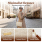 👜 LAST DAY SALE: ONLY ￡9.99!!🎁✨ Women's Woven Straw Shoulder Clutch Bag – Natural, lightweight & spacious – Perfect for beach, summer outings or brunch – boho chic with detachable strap 🌾