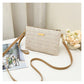 👜 LAST DAY SALE: ONLY ￡9.99!!🎁✨ Women's Woven Straw Shoulder Clutch Bag – Natural, lightweight & spacious – Perfect for beach, summer outings or brunch – boho chic with detachable strap 🌾
