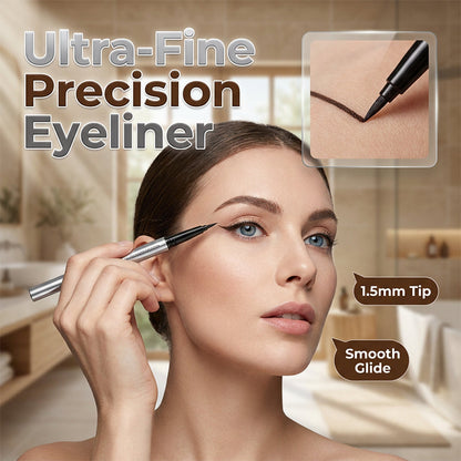 🌟BUY 1 GET 1 FREE: ONLY ￡8.99!!🎁✨Smooth Glide Waterproof Micro Tip Gel Eyeliner Pen