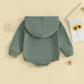 👶👚Baby Hoodie Romper with Front Pocket