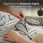 High-Stretch Sofa Slipcover – Ruffled Hem & Full Protection