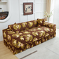 High-Stretch Sofa Slipcover – Ruffled Hem & Full Protection