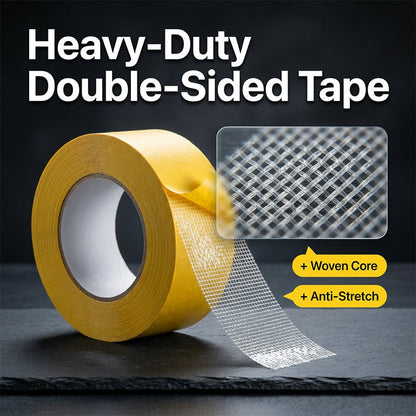 ⚡50K+ SOLD!🏠High-Tack Double-Sided Mesh Tape