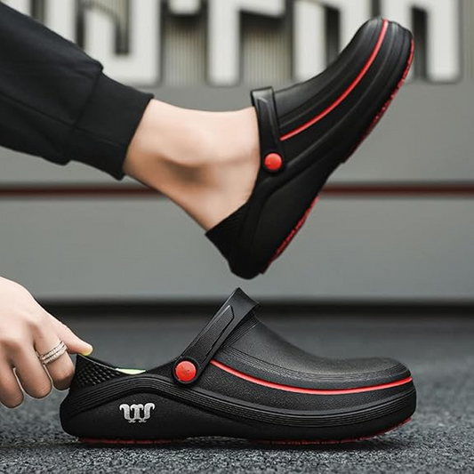 📢!Waterproof & Oil-Proof Safety Shoes with Cushioned Sole
