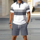 👕Men's Two-Piece Shirt and Shorts Set