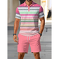 👕Men's Two-Piece Shirt and Shorts Set