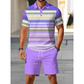 👕Men's Two-Piece Shirt and Shorts Set