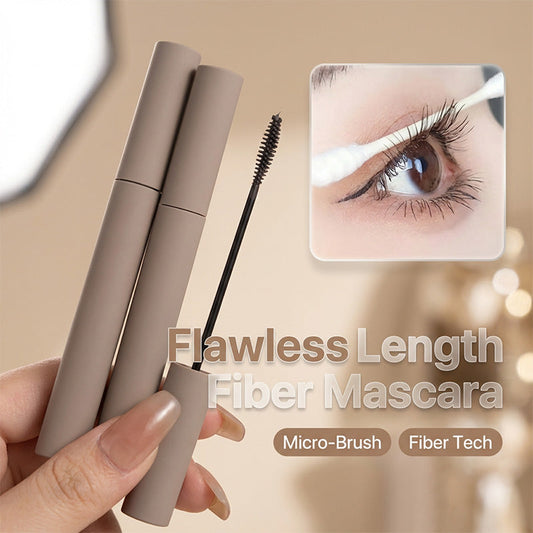 🌟LAST DAY SALE: ONLY ￡9.99!!🎁✨Smudge-Proof Long & Curl Fiber Mascara