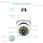 🔥2026 Hot Sale 50% off🔥Wireless Wifi Light Bulb Camera Security Camera