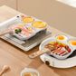 4-in-1 Nonstick Frying Pan: Ideal for Eggs, Bacon, and Burgers