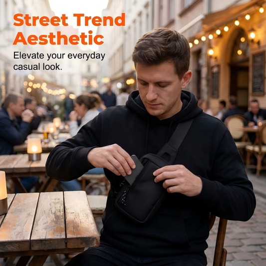 🎒 LIMITED-TIME 49% OFF! 💥 Urban Commuter Sling Bag for Men – Minimalist, Water-Resistant, Lightweight ✨