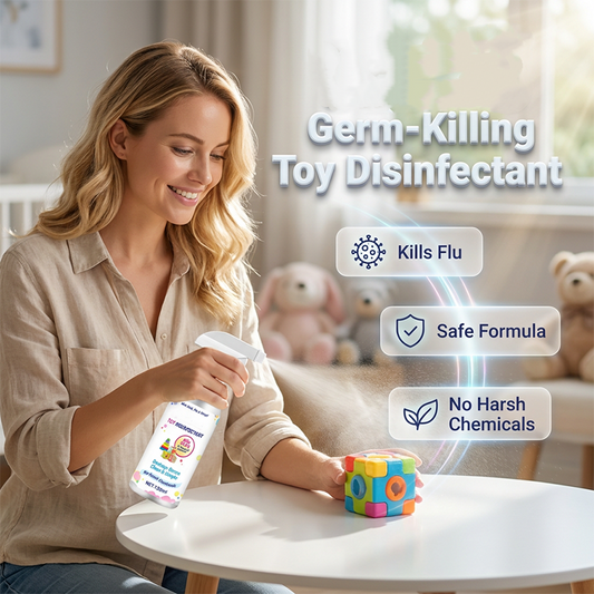 🌟LAST DAY SALE: ONLY ￡9.99!!🎁✨Toy Cleaning Spray with Sponge