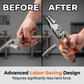 🔧50% OFF NOW!🔥Industrial Ratchet Lineman's Pliers – Multi-Functional Wire Stripper & Cutter, Heavy-Duty Hardened Steel⚡
