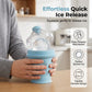 🏆LAST DAY SALE: ONLY ￡7.99!!🎁✨2-in-1 Collapsible Ice Ball Maker Cup