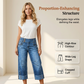 👖 50% OFF NOW! 💙 Women's High-Waisted Wide-Leg Cropped Jeans – Button front, cropped length & soft stretch denim for a flattering, vintage-inspired silhouette 🌿
