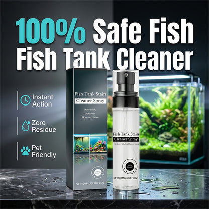 🌊Odorless Aquarium Stain Remover Spray Safe for Fish