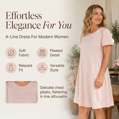 👚LAST DAY 49% OFF🌟🎁Women's Casual A-Line Dress