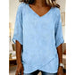 👚Women's Breathable Casual V-Neck Top