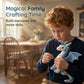 ⛄🌟DIY Ice Dragon Felt Patchwork Kit Arctic Winter Guardian Sewing Set
