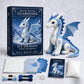 ⛄🌟DIY Ice Dragon Felt Patchwork Kit Arctic Winter Guardian Sewing Set