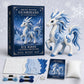 ⛄🌟DIY Ice Dragon Felt Patchwork Kit Arctic Winter Guardian Sewing Set
