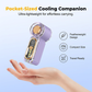 🌀LAST DAY SALE: ONLY ￡8.99!!🎁✨Portable Handheld Fan with Digital Display
