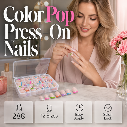 Color Pop Press-On Nails
