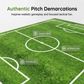 Soccer Field Non-Slip Area Rug